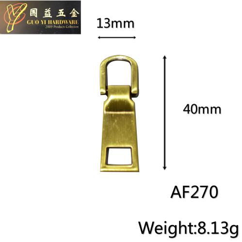 Customizable All Kinds of Color Zipper Head (AF270)