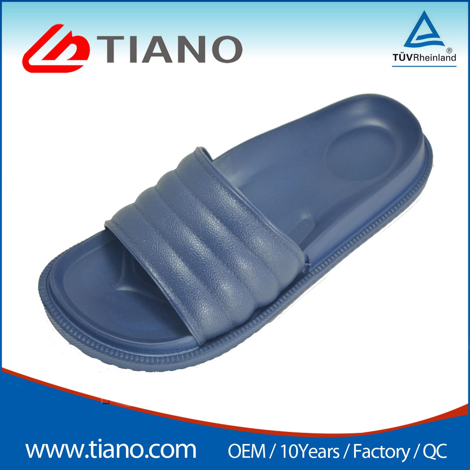 Platform Men PU Flip Flop Slipper