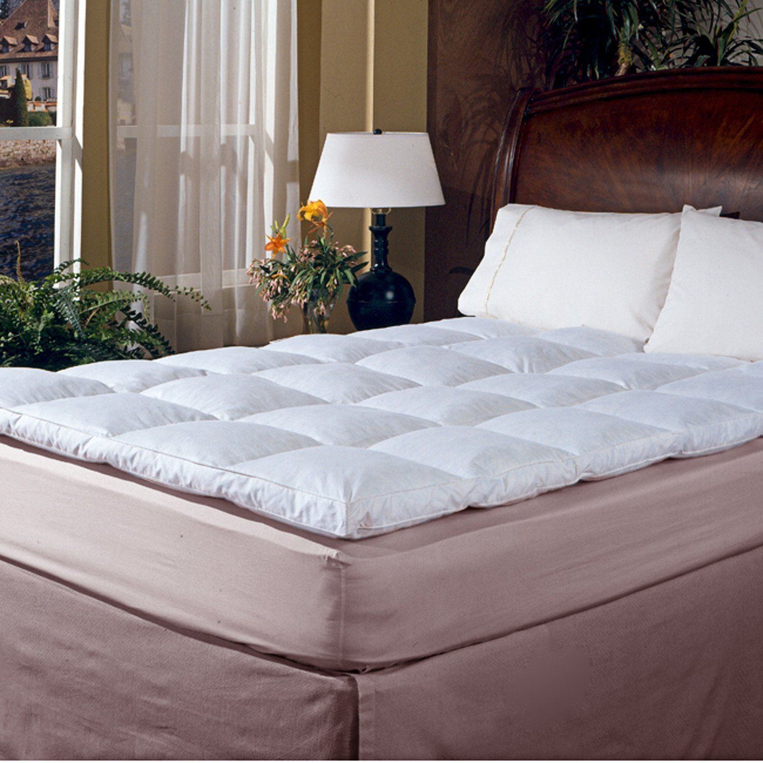 Home Fashion Classic 233 Thread Count Cotton Feather Bed