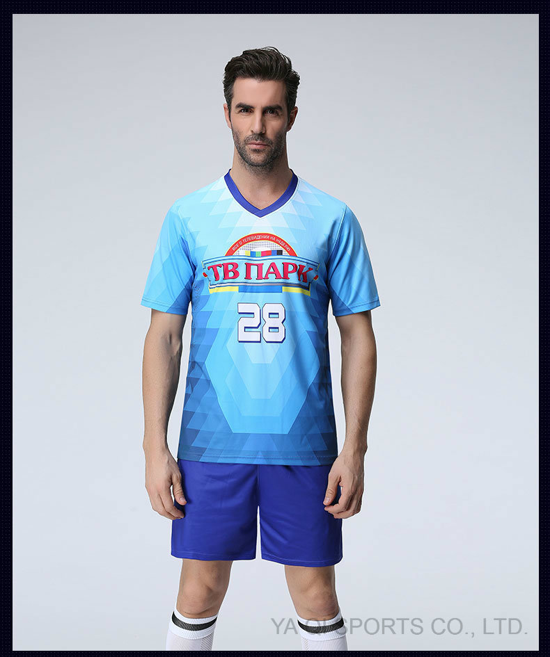 2017 OEM Soccer Jerseys Uniform Hot Sale for Men Soccer Kit