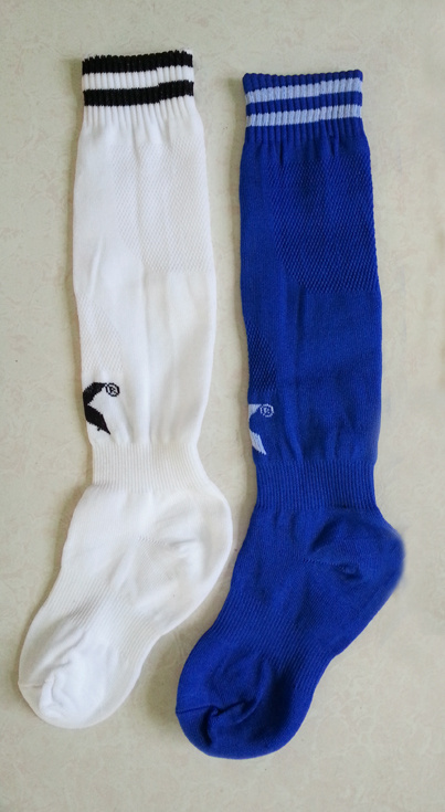 Child Nylon Football Socks with Stripe Line