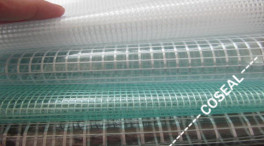 Plastic Textile PVC Mesh Table Cloth