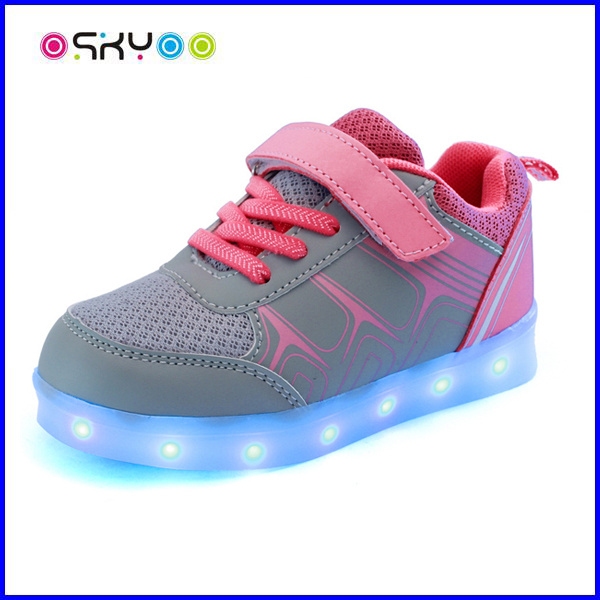 Flashing LED Light up Casual Shoes