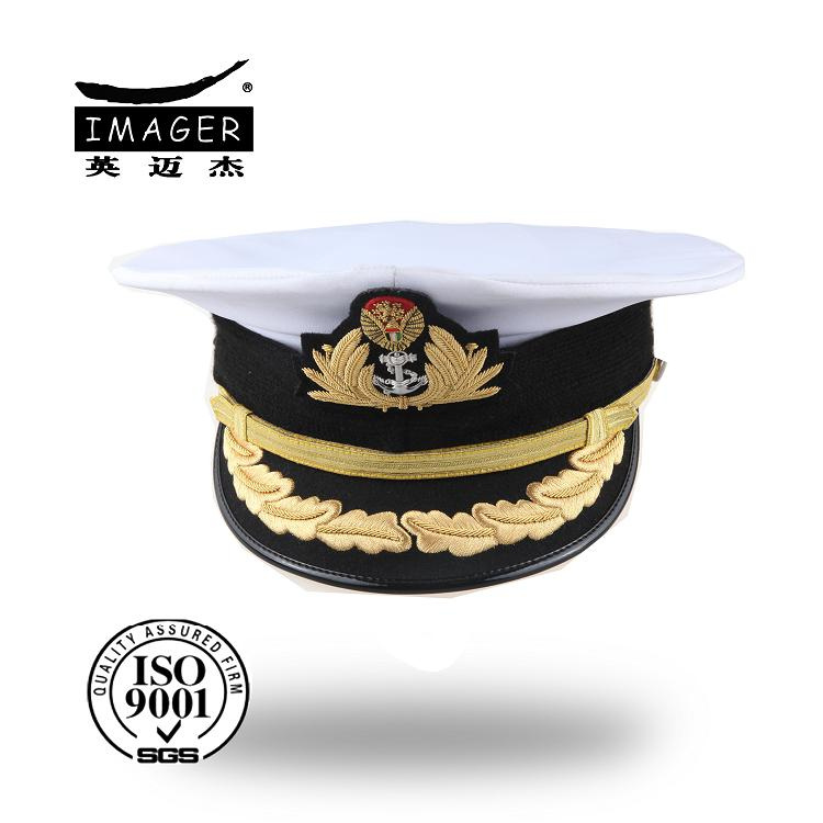 Embroidery Customized White Army Hat Pattern