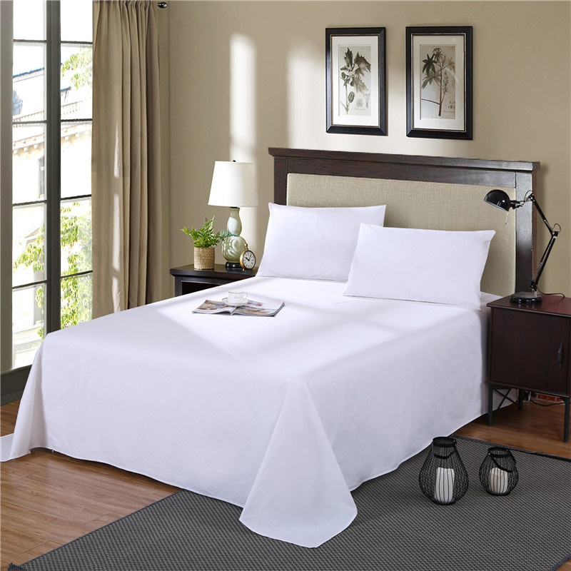 Ebay Amazon Top Selling Polyester Microfiber Flat and Fitted Bedsheet