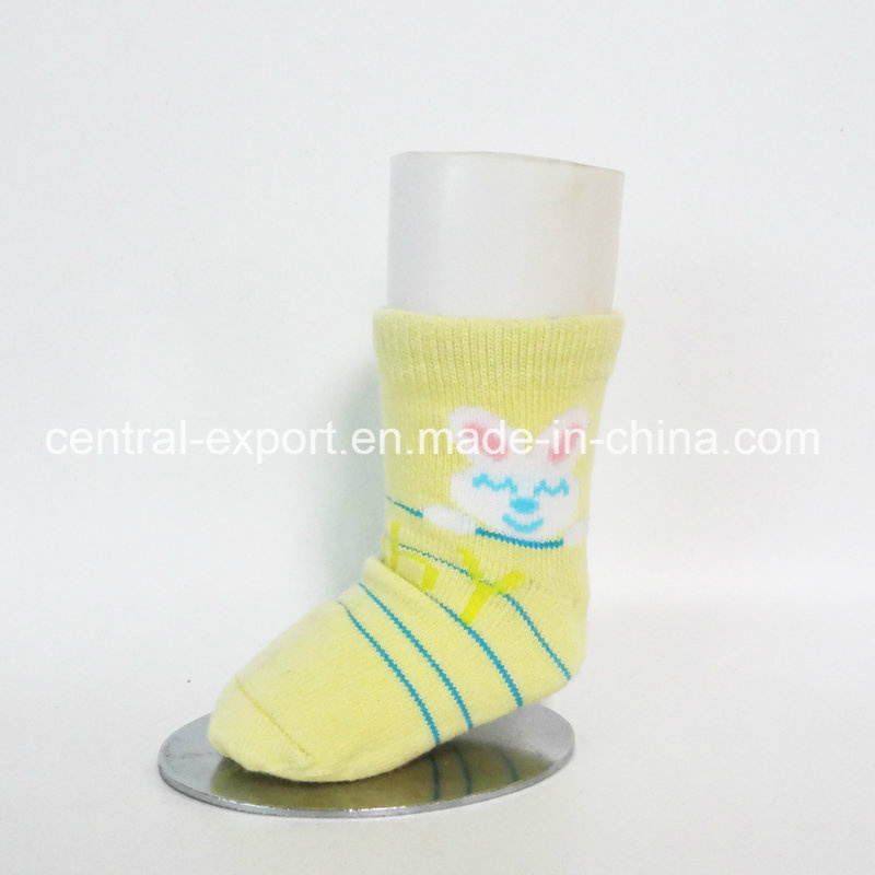 Customized Children Cotton Polyester Elastane Socks