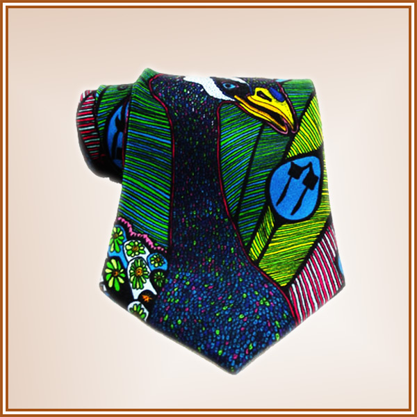 Customized Digital Printed Silk Tie