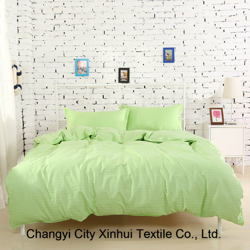 100% Cotton Fabric of The Simple Bedding Set for Home/Hotel