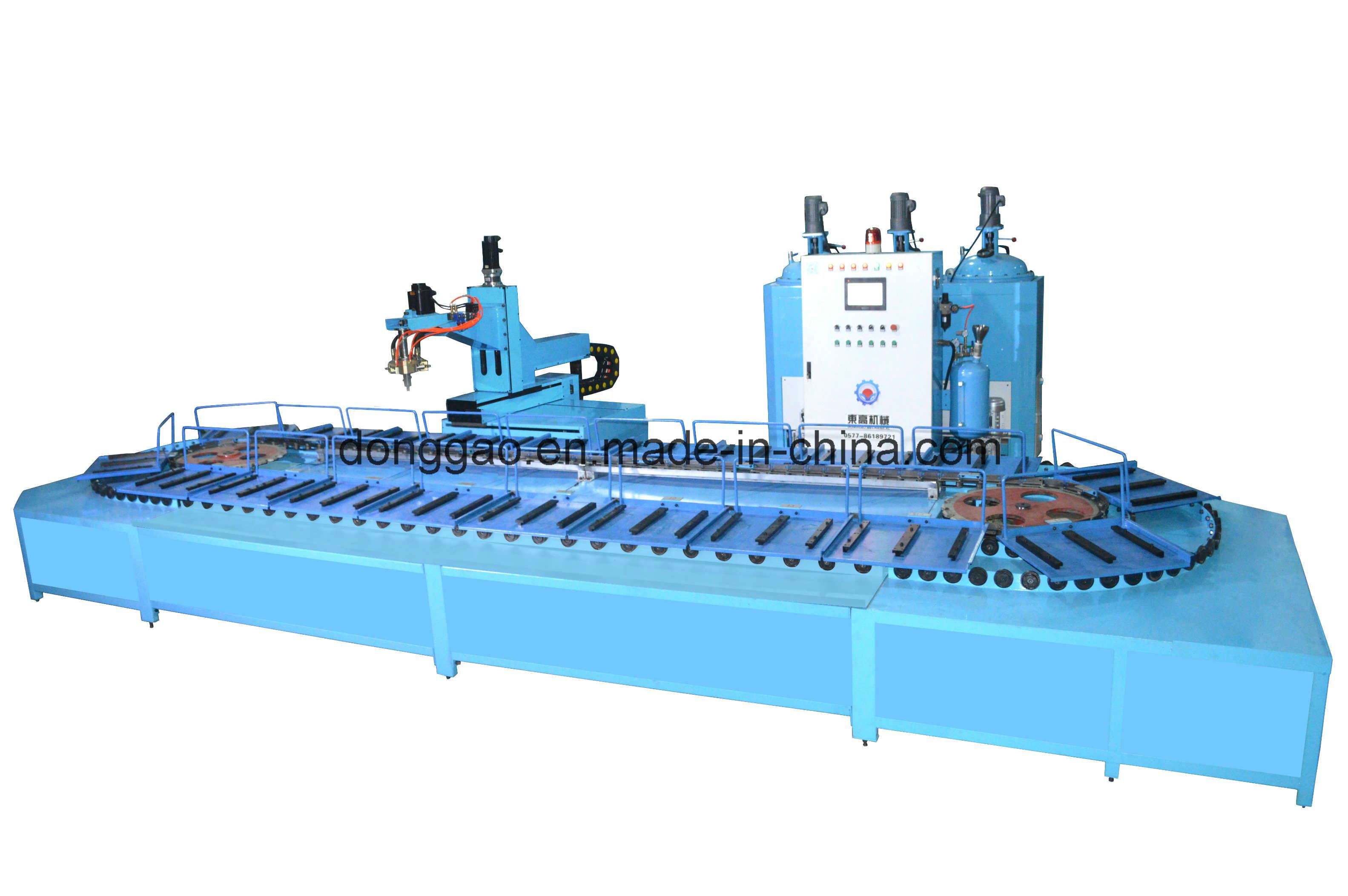 PLC Intelligent PU Filter Gasket Sandal Making Machine