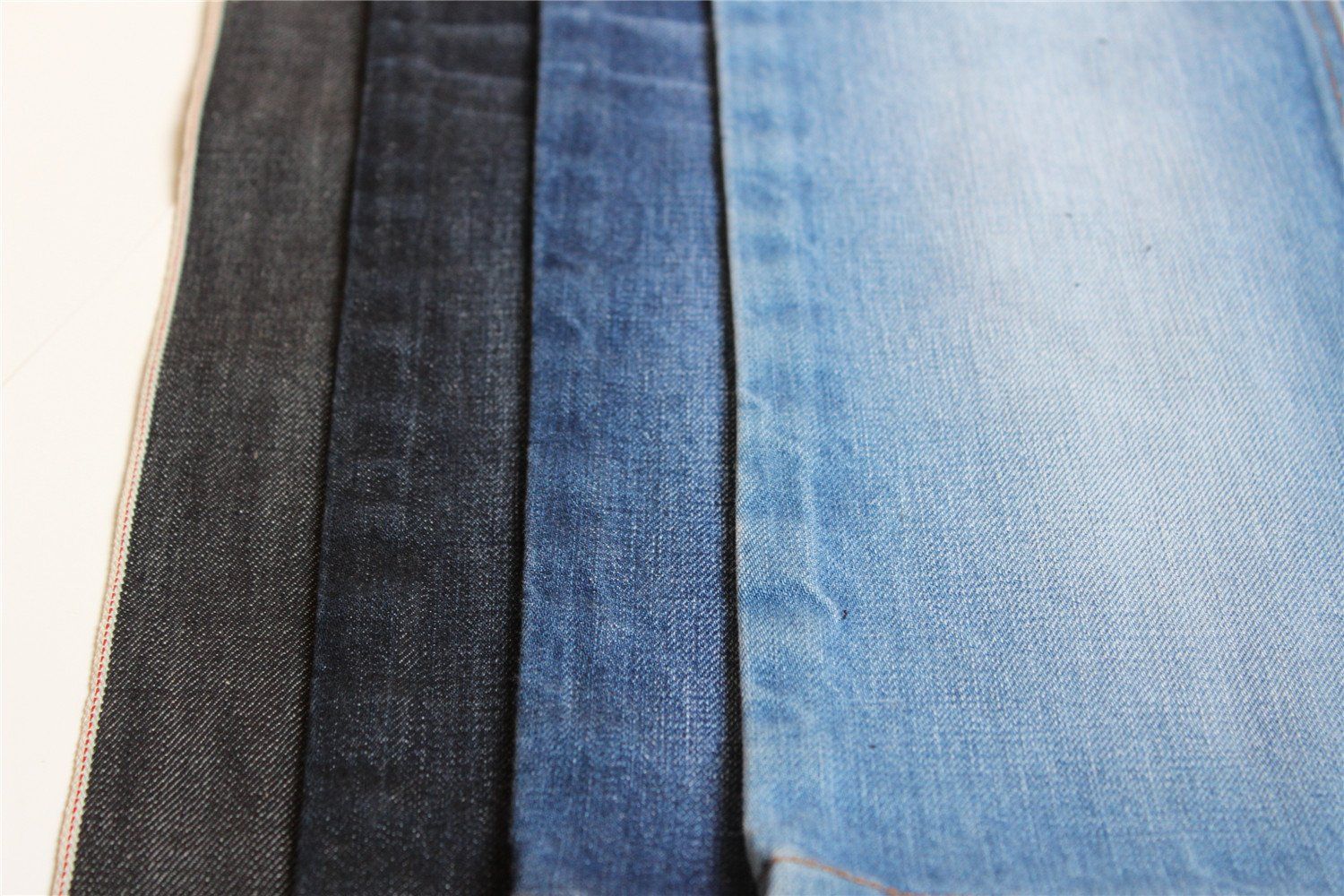 Cross Hatch Slub Selvage Denim