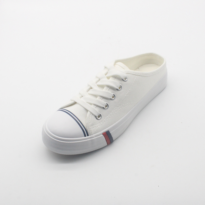 Ladies Canvas Slipper, Casual Shoes with Rubber Sole