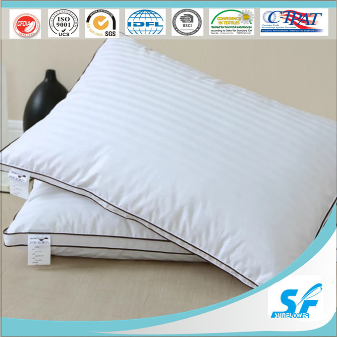 10% White Goose Down and Feather Soft Pillow