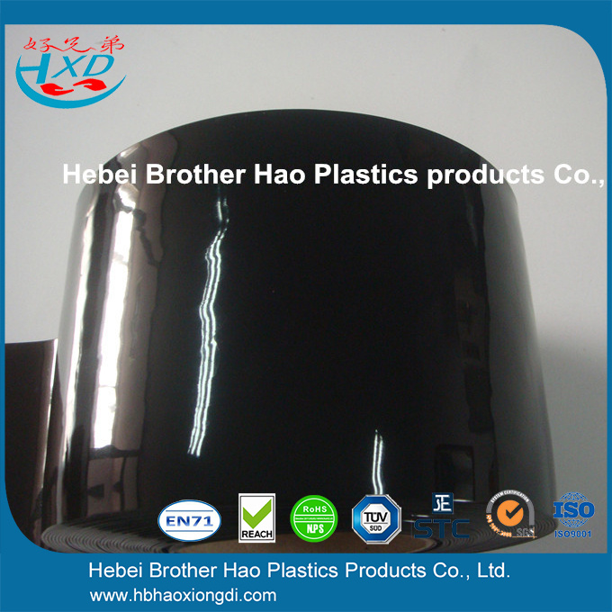 Bulk Stock Smooth Black Opaque PVC_Strips Door Curtain Strip