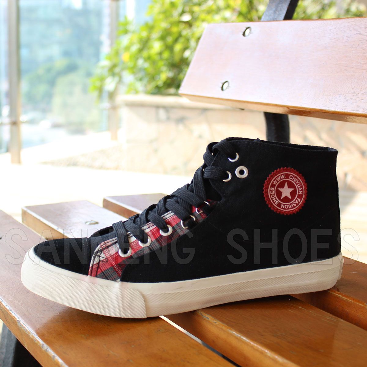 Canvas Shoes Vulcanized Rubber Outsole (SNC-02035)