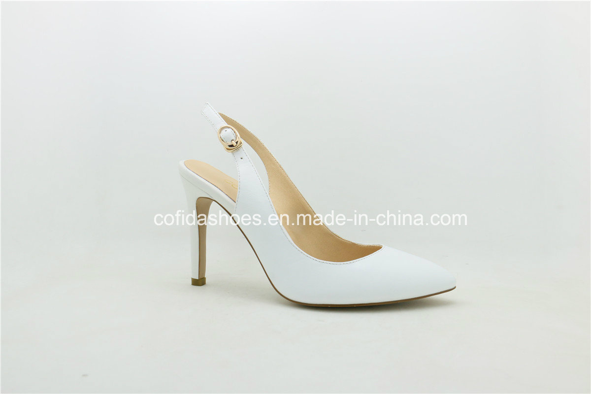 Newest Sexy Back Open Pointed High Heels Lady Sandal