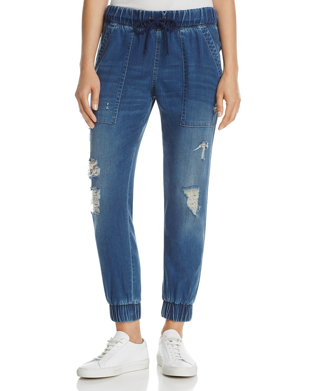 Newest Fashion Distressed Jogger Long Pants with Your Own Logo