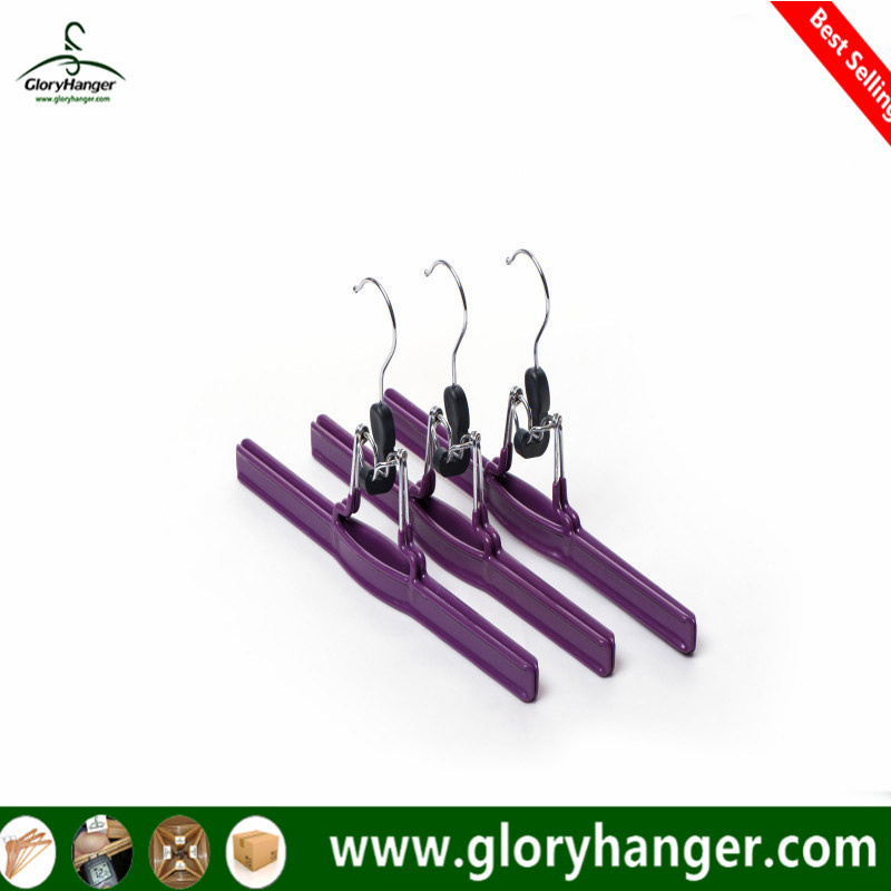 PVC Coated Metal Skirt Hanger Bottom Hanger