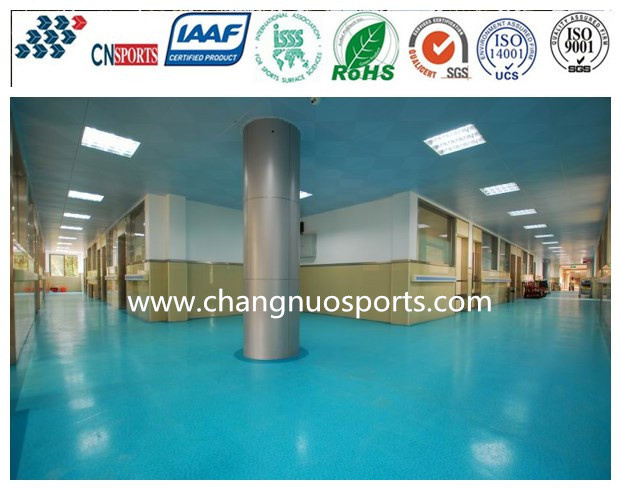 Seamless Flexible Flooring of Stone Pattern