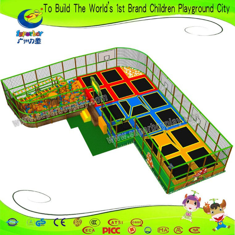 Ce Standard Indoor Trampoline with Foam Pit