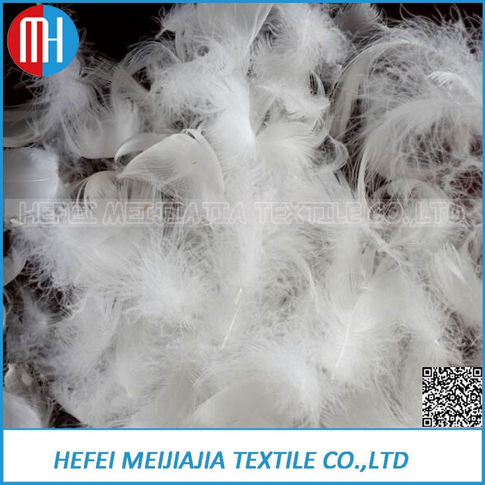 Washed White or Grey Duck Down Feather