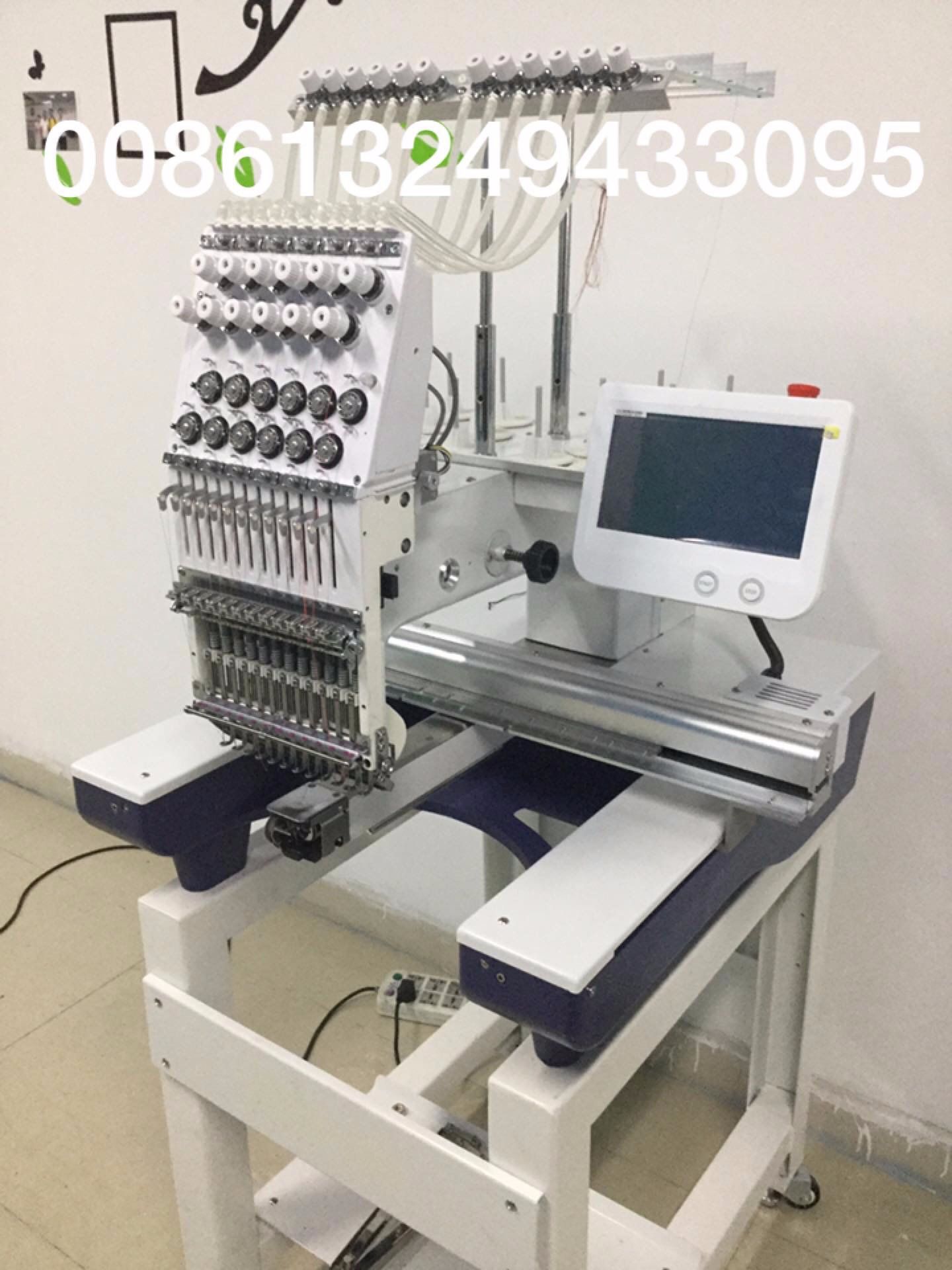 Bridge Construction Single Head Embroidery Machines (WY1201)