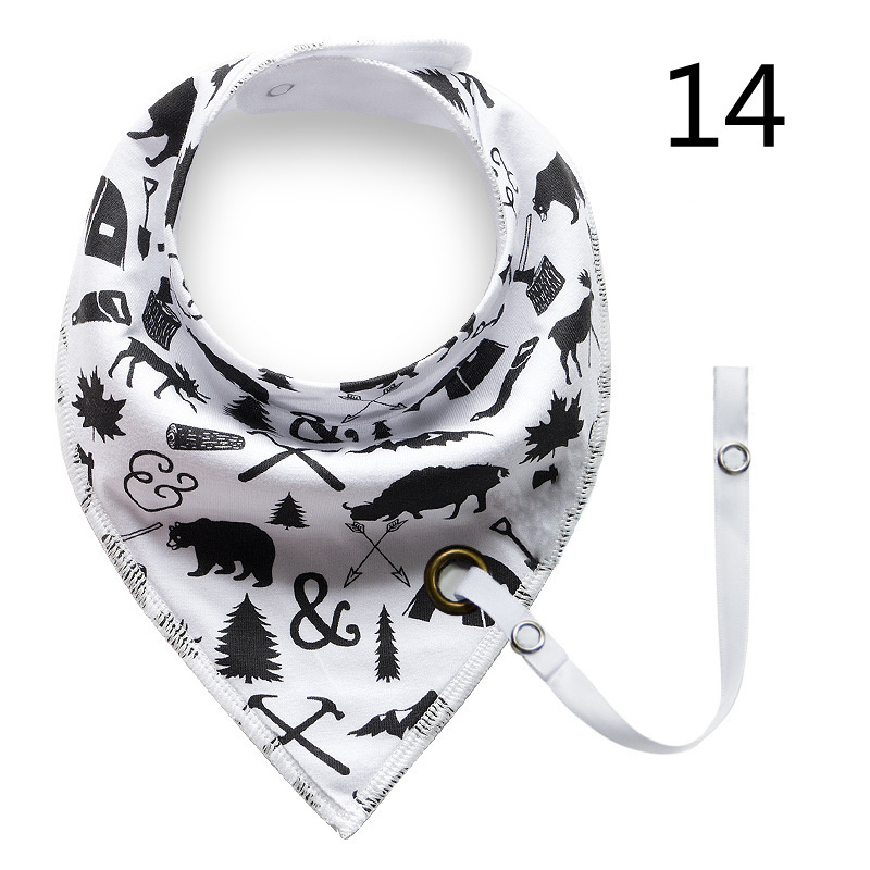 Bandana Bib Set, Super Absorbent Drool Bandana Bibs Bandana Drool Bibs for Drooling and Teething Gift Set for Boys and Girls