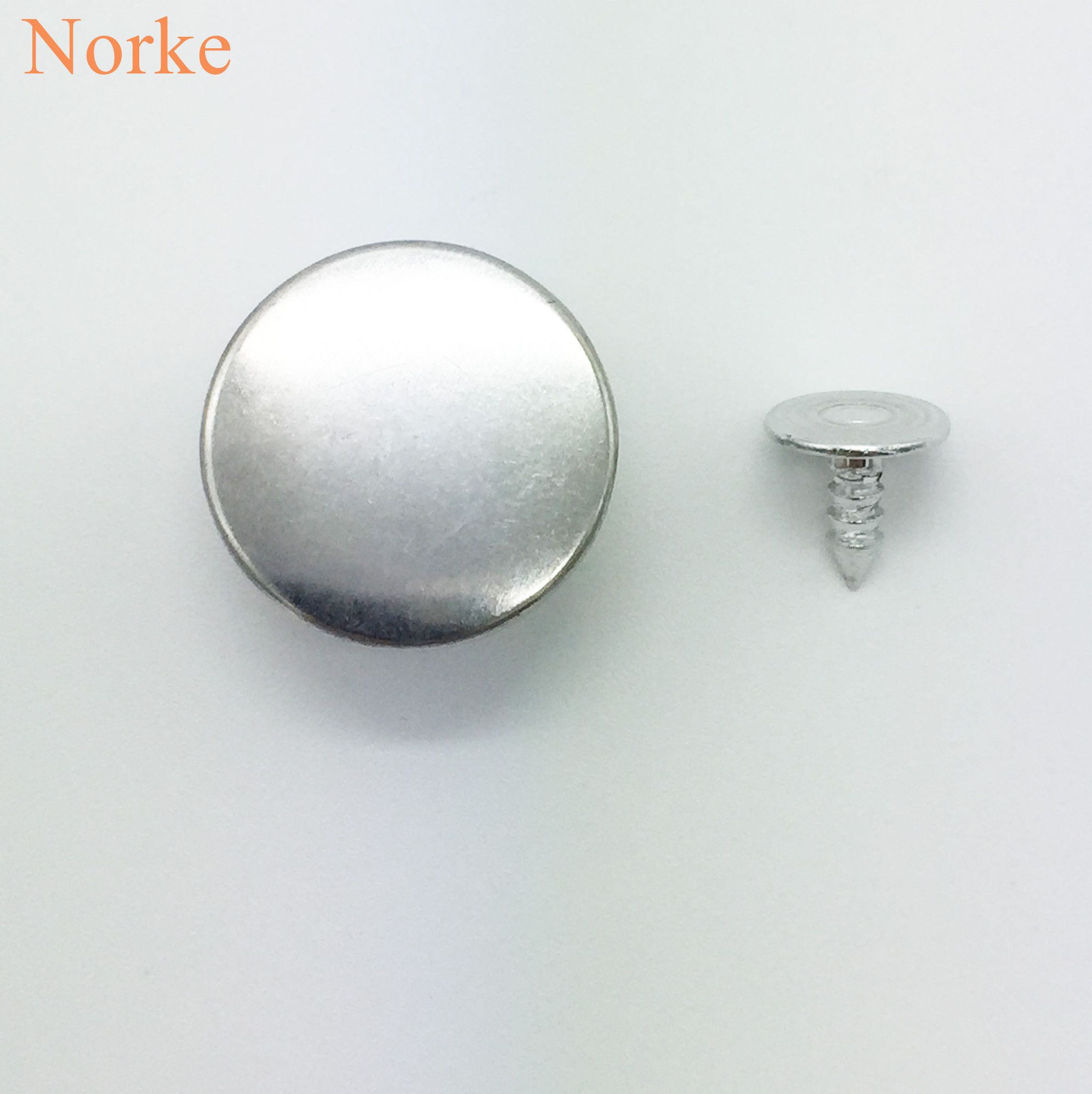 Metal Denim Shank Button with Plastic Insert Jeans Button