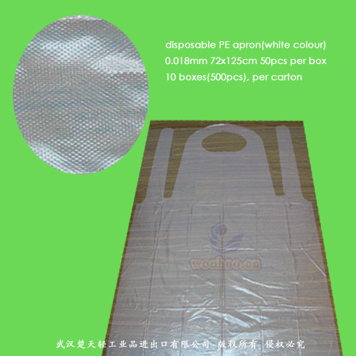 Disposable Clear PE Apron