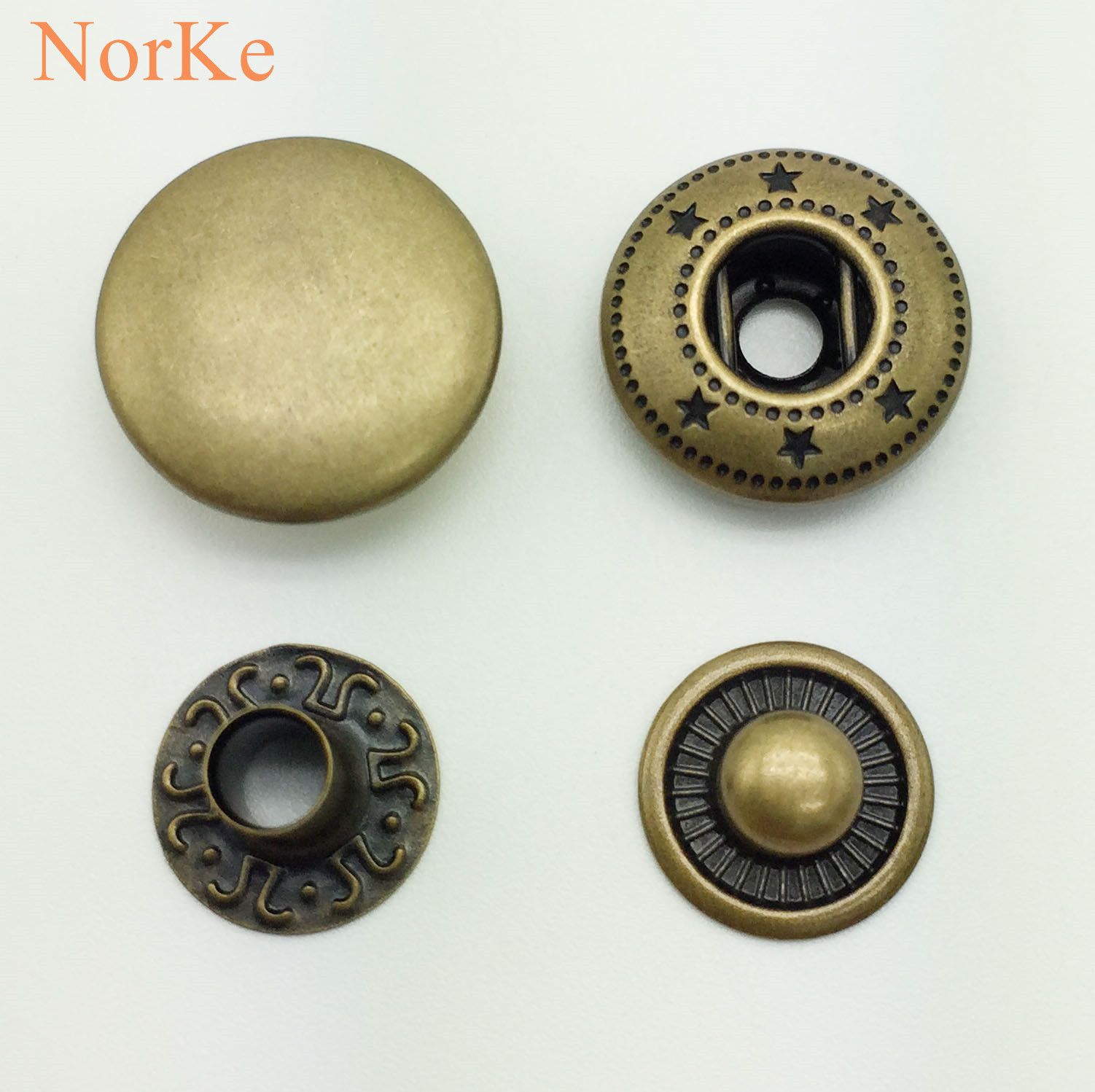 High Quality Metal Button Brass Spring Snap Button