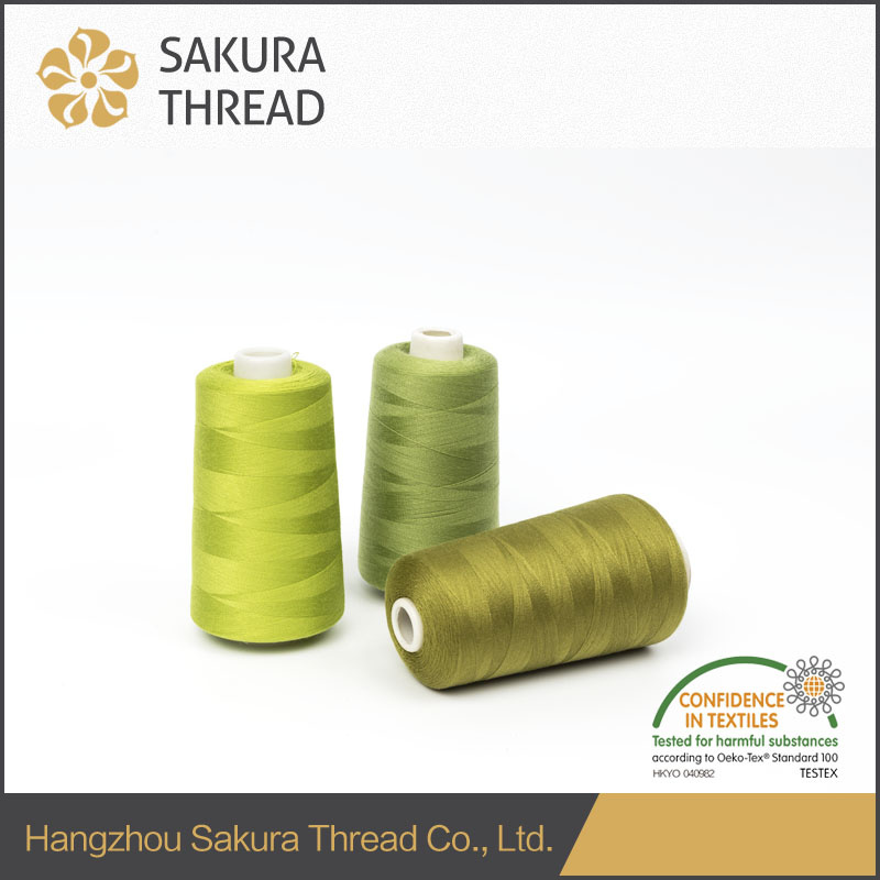 40/2 Oeko-Tex100 1 Class 100% Polyester Sweing Thread