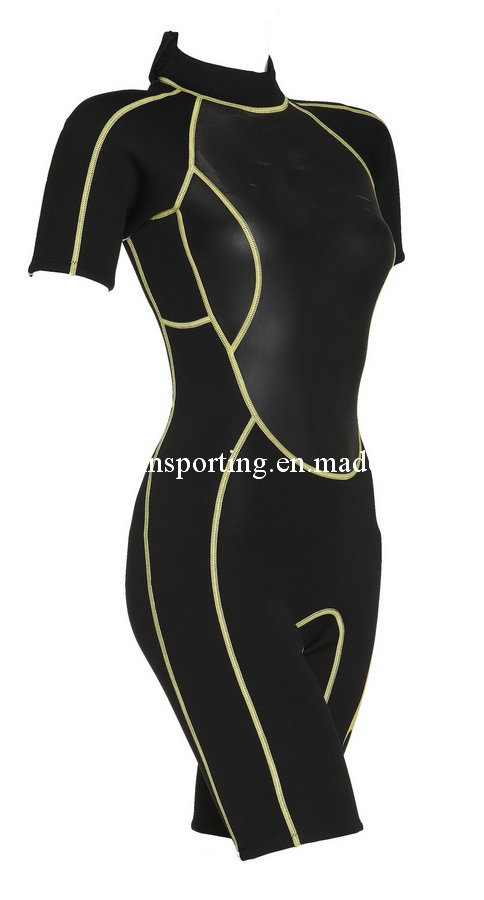 Women's Short Neoprene Wetsuit/Swim Wear/Sports Wear (HXS0010)