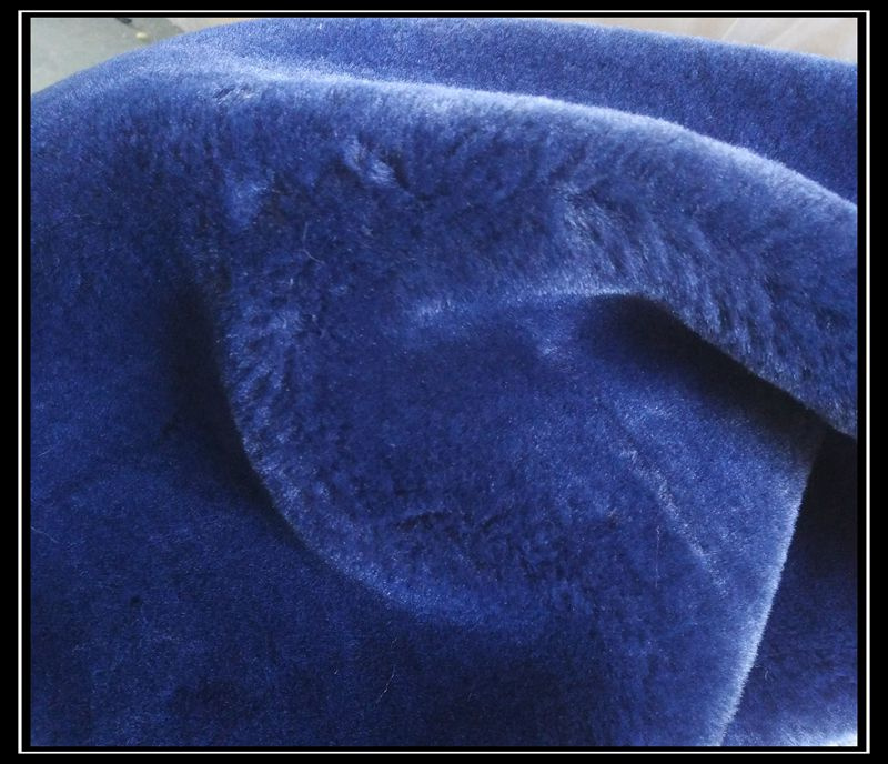 High Imitation Wool Artificial Plush Fabrics