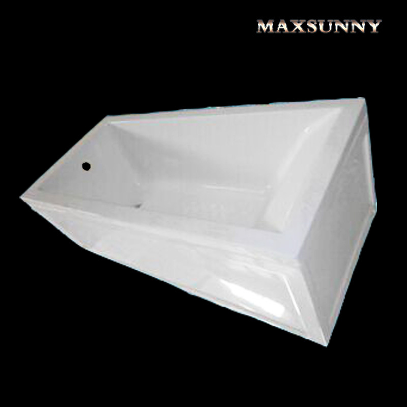 Acrylic Rectangle Classic &Simple Bathtub with Apron (BNG2002)