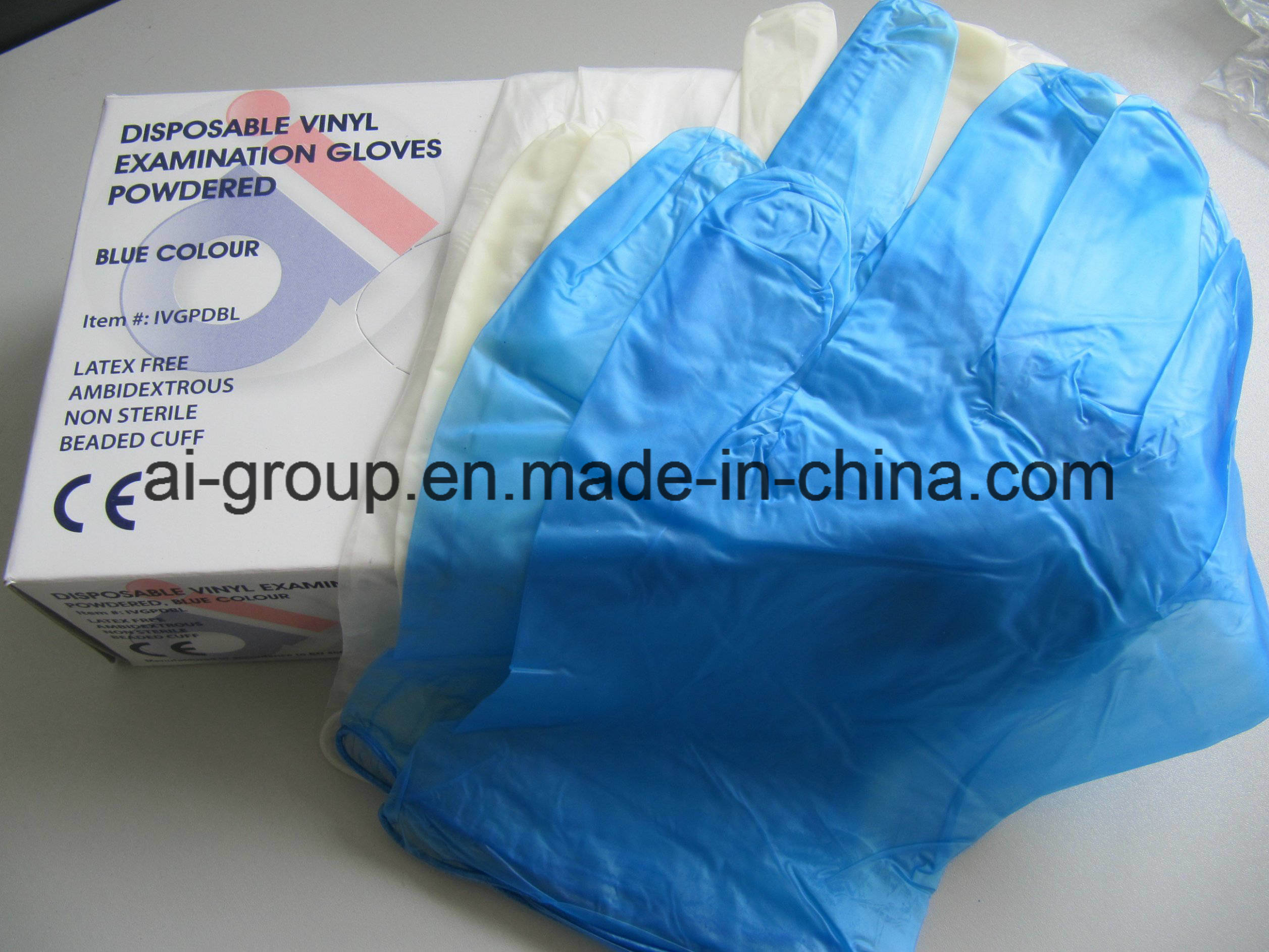 OEM Available Unpowder Vinyl Glove