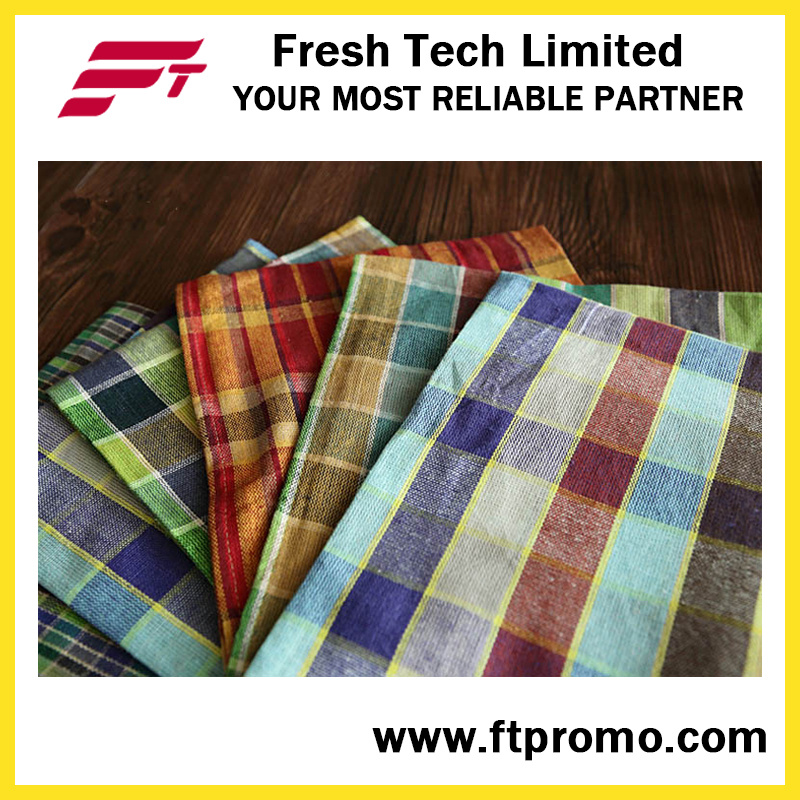 OEM Printed Lightweight 100% Cotton Tea Towel for Promotion