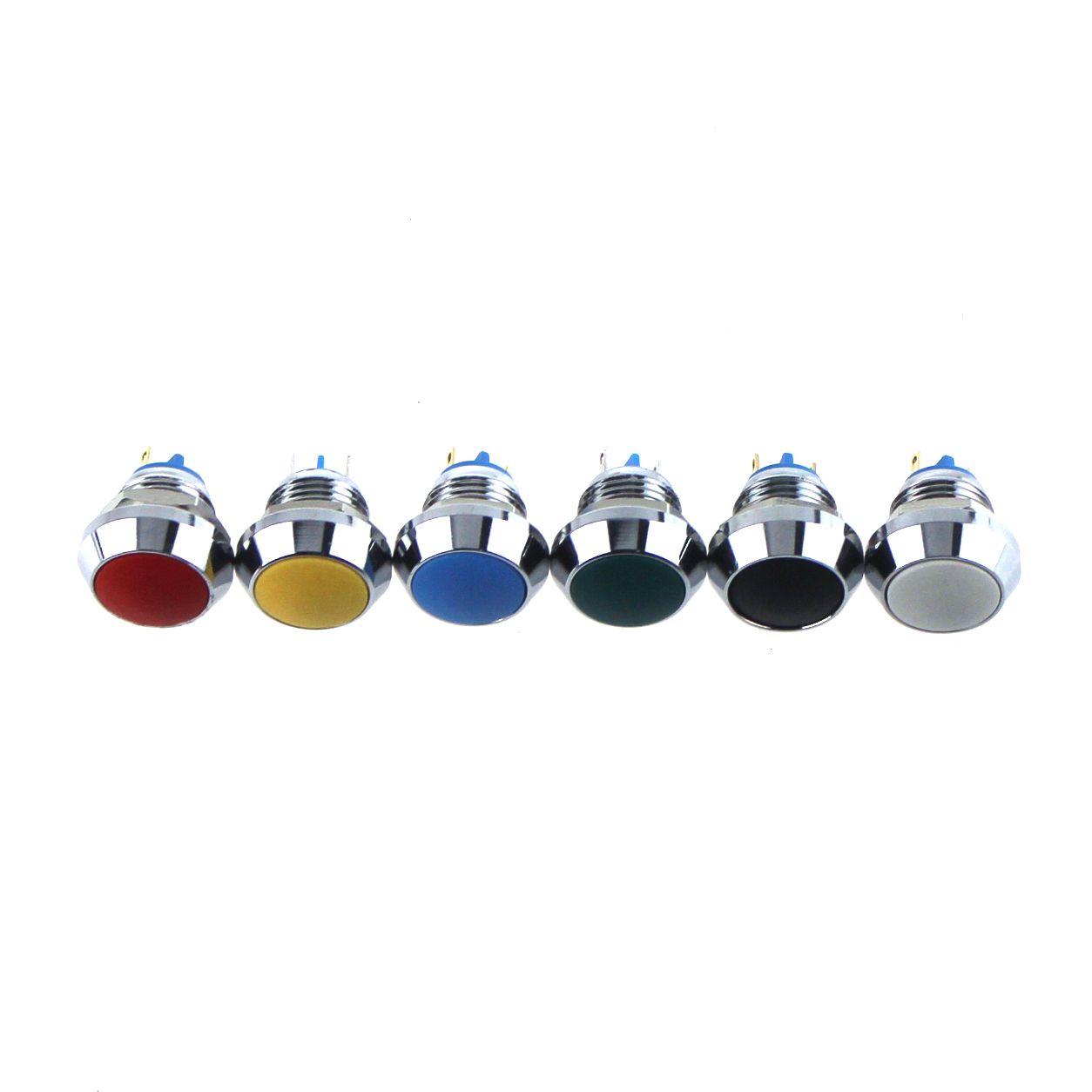 Yumo ABS12c-Q1 Different Colors of 12 mm Head Instant Metal Button