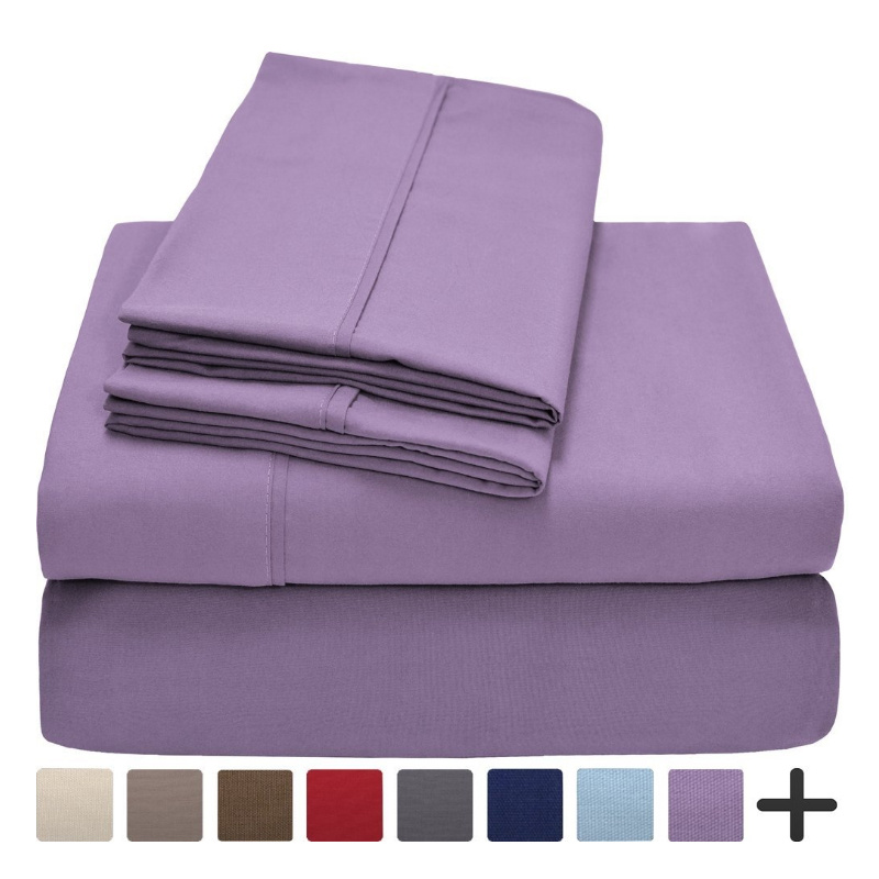 Super Soft Microfiber 1800 Thread Count Luxury Bed Sheet