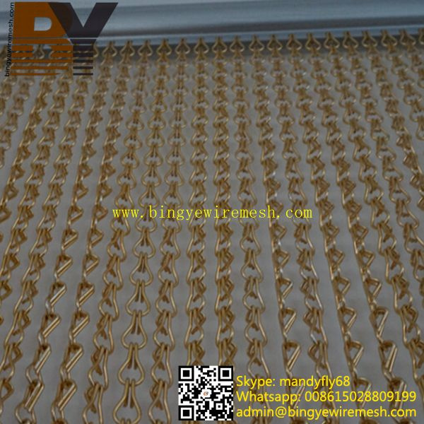 Decorative Insect Screen Aluminum Chain Curtain