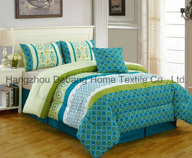 Europe Multi Color Printed Bedding 6-PCS Comfortable Set
