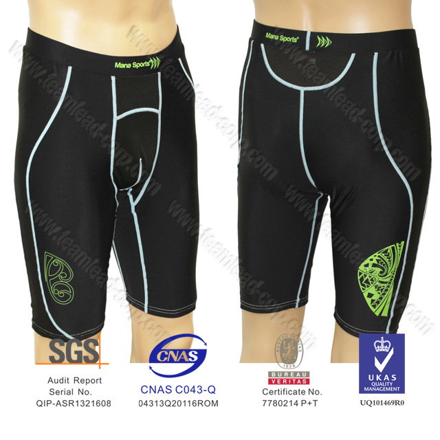 2014 Newest Fitness Lycra Compression Shorts for Men