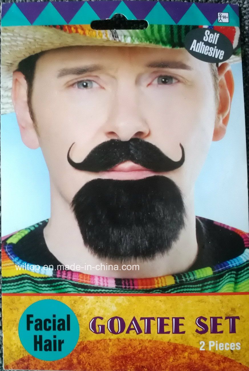 Plush Goatee Set Beard&Mustache (BA009)