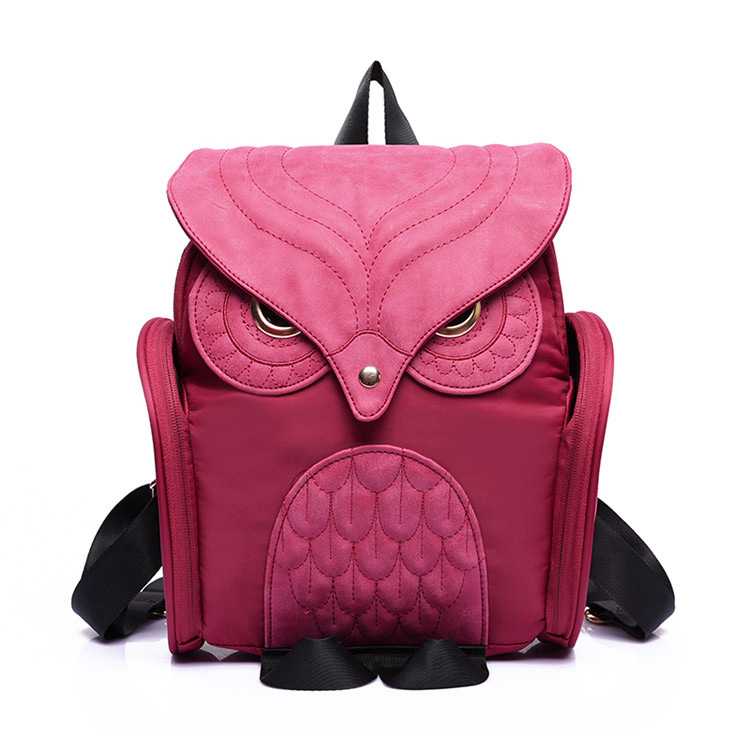 New Trendy Owl Pattern Handbag Backpack Sh-15122191