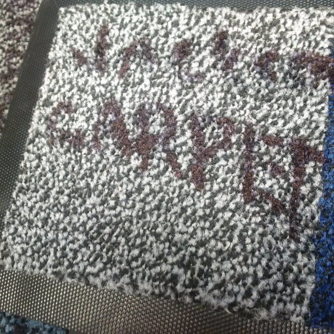 Cut Pile Top Anti-Slip Bottom Hallway Carpets with Rubber