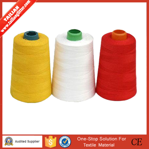 2016tailian High Tenacity Dyed 40s/2 Polyester Sewing Thread