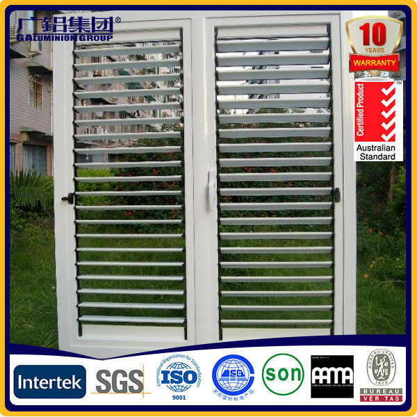 Shutter Casement Window White Color