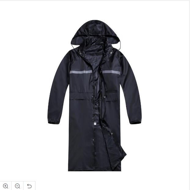 Customize Security Polyester/ PVC Long Raincoat with Reflective Stripsfob Price: Us $3.5-8.5 / Piece