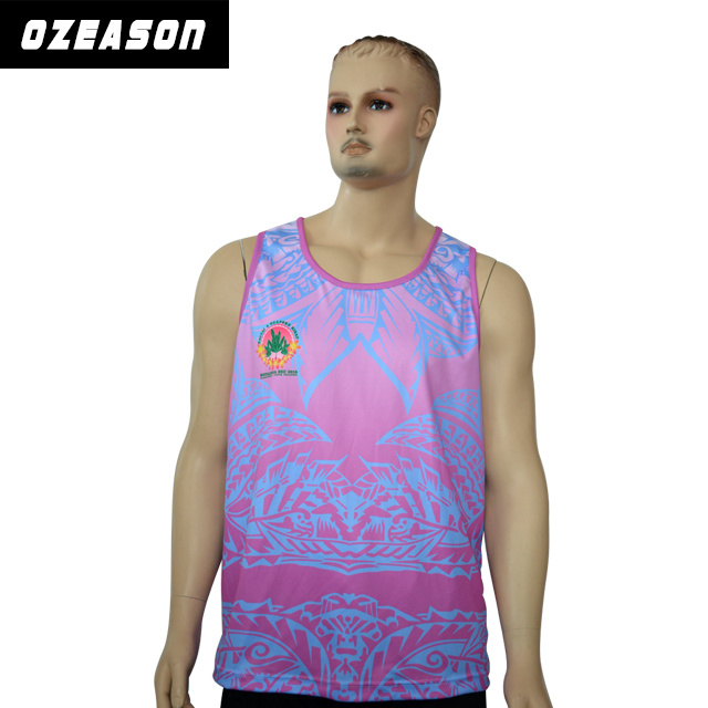 Dri Fit Custom Made New Design Sublimated Women Blank Singlets