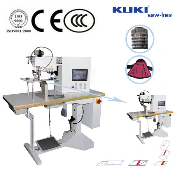 Factory Directly T-Shirt Lap Seam Bonding Hemming Machine