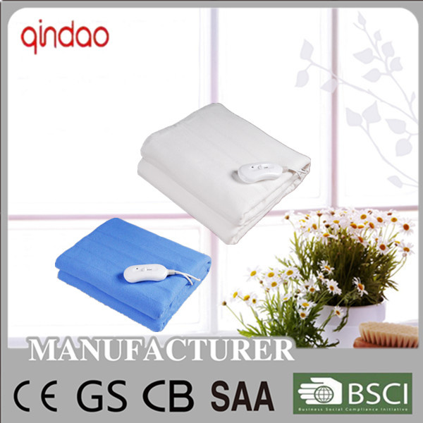Soft and Comfortable Electric Heated Blanket for Bed Warming
