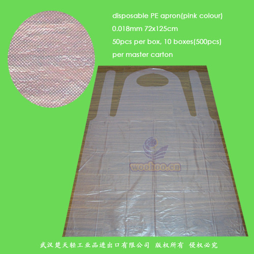 Disposable Transparent PE Apron